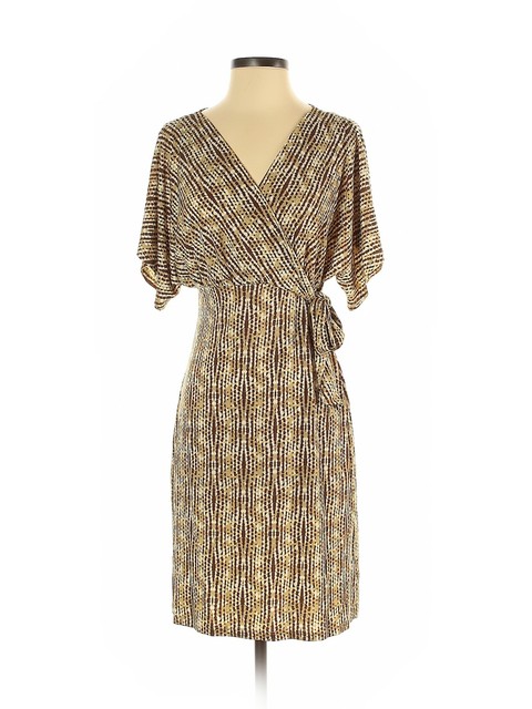 Jennifer Lopez Women Yellow Casual Dress XS | eBay