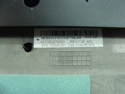 Orig Nuevo Para HP Para EliteBook 840 G1 840 G2 LCD Cover Superior Caso Tapa Trasera De La