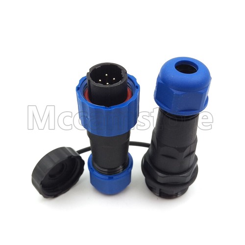 SD16 4 Pin Pair Electrical Wire Cable Connector,Circular Waterproof Plug Socket - Picture 7 of 8
