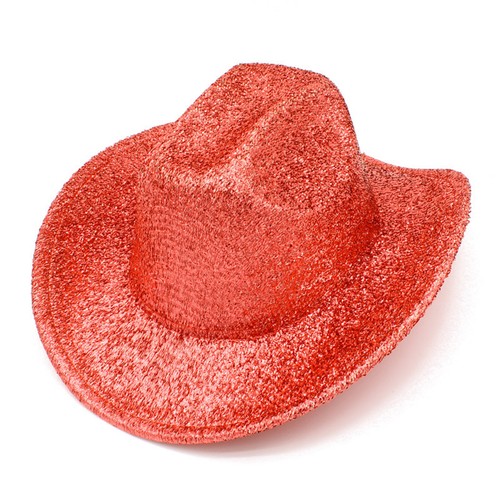 Sombreros de vaquero unisex para adultos cosplay gorra occidental ligero jazz sombrero de baile - Imagen 15 de 46