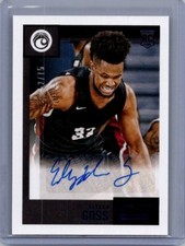 2021 Panini Draft Picks #SR-EGO Elyjah Goss Score Rookie Auto Blue #/75