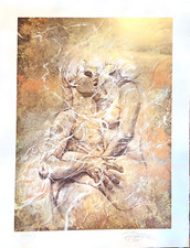 Vintage Michael R. Whipple Sky Jones Signed Art Print The Embrace #2 COA