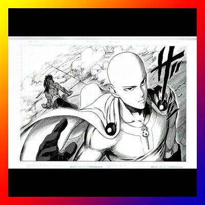 Saitama (One Punch Man) Legacy Portrait Art Print