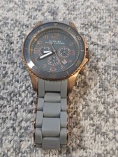 MARC BY Marc Jacobs MBM2550 GRAY Dial GRAY Silicone covered Stainless Steel Watc