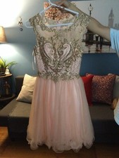 Rose Gold Prom Dress