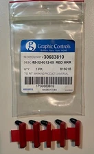 Graphic Controls 82-32-0312-05 Red Marker 30683810 Pack of 5