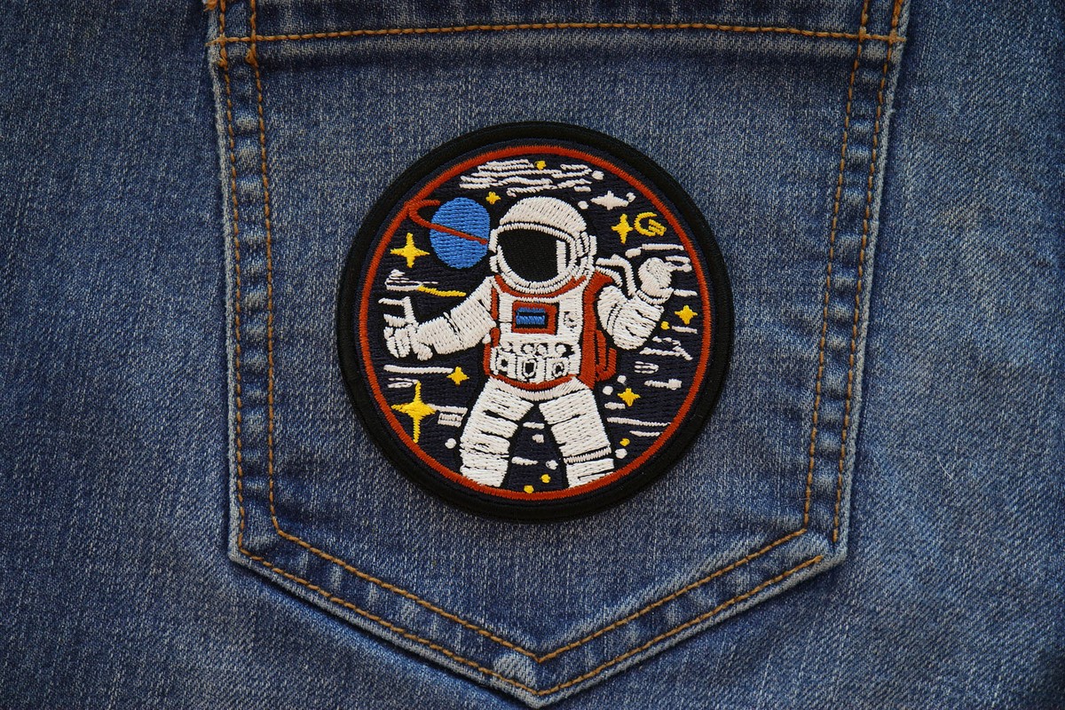 Space Cowboy Astronaut Patch Embroidered - 3x3 inch - P7461 | eBay