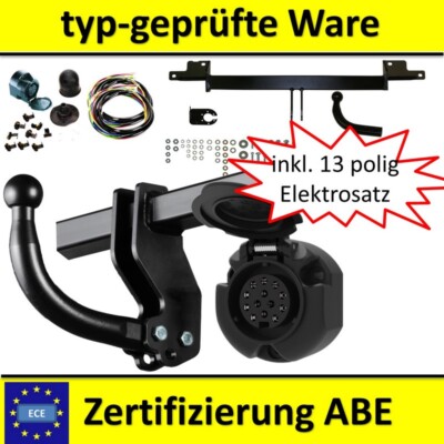 AHK + E-Satz 13 polig für FORD Maverick ab  02.2004-2007 Anhängerkupplung AHZV