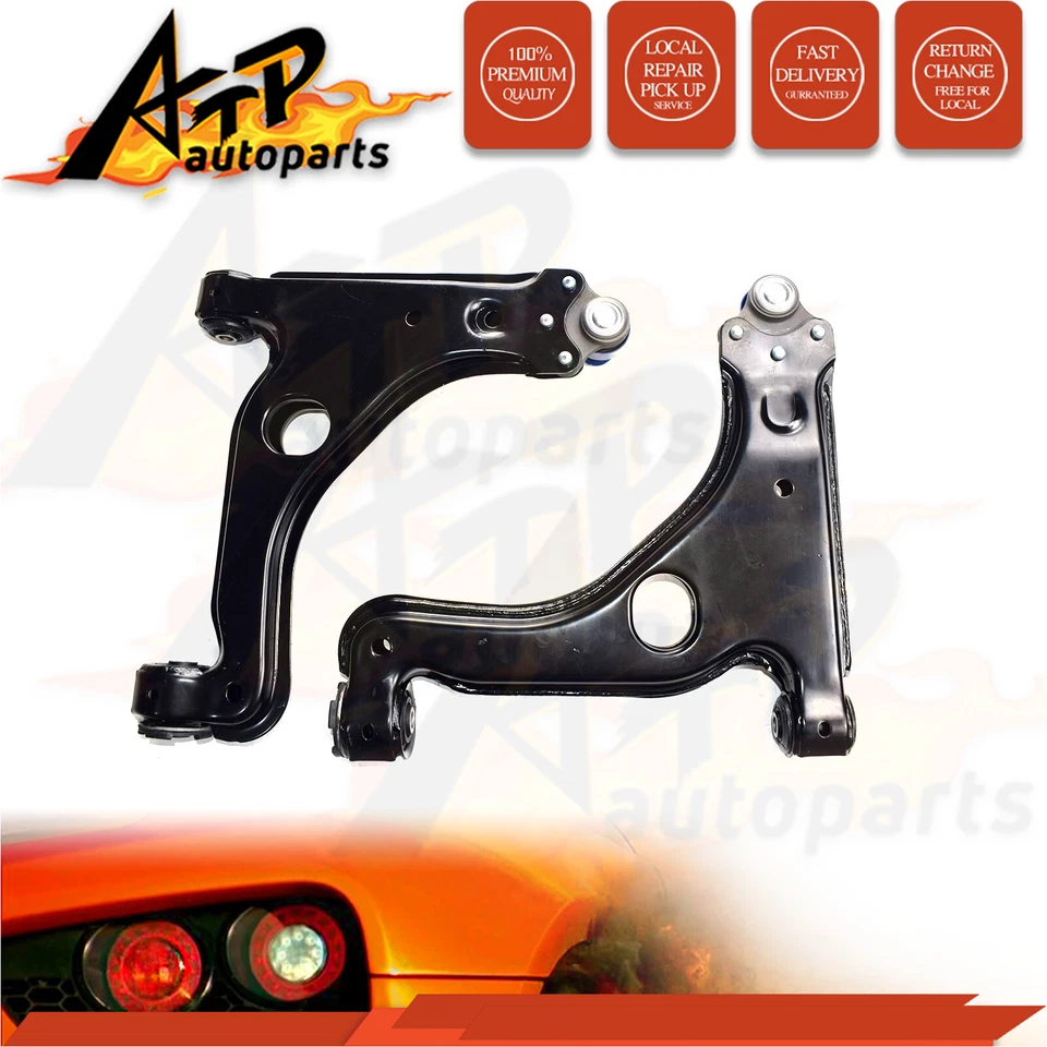 PAIR (LH+RH) NEW FRONT LOWER Control Arms FOR HOLDEN Astra TS AH 1998 - 2010 - image 2 of 2