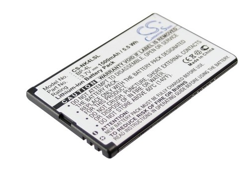 3.7V battery for Nokia BP-4L, E55, E61i, N810 WiMAX Edition, E90, E90i, 6760 Sli - Picture 4 of 5