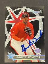 2001 Topps Stars SIGNED: Gookie Dawkins, REDS
