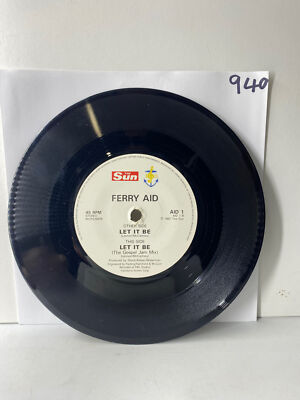 Let It Be / Let It Be (The Gospel Jam Mix) - The Sun Ferry Aid - Single 7  Vinyl