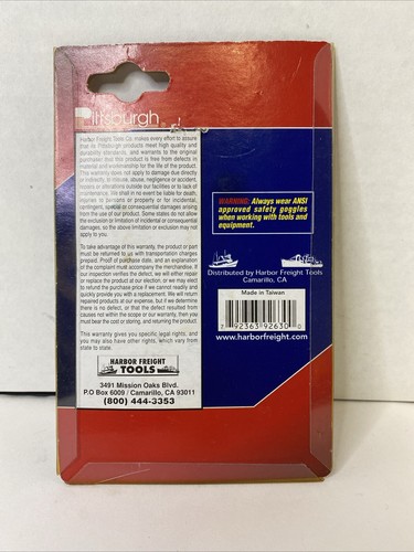 NEW Pittsburgh 8 Pc Screwdriver Right Angle #92630 - Imagen 2 de 5