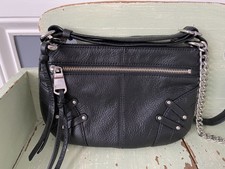 Marc New York Black Purse Handbag With Chain Strap