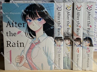 After the Rain  (Vol. 1 - 5) English Manga Graphic Novels Set Complete New 