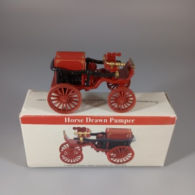 Horse Drawn Pumper Fire Apparatus Readers Digest Collectible 2000 - NEW