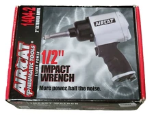 Aircat 1/2'' Silent Impact Wrench 2'' Extended Anvil 800ft lbs