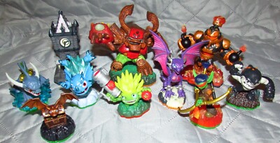 Lot of 10 Activision Skylanders Figures for Playstation, Xbox & Nintendo
