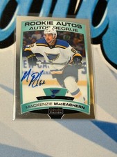 2019-20 O-Pee-Chee Platinum MACKENZIE MacEACHERN Rookie Auto #R-MM