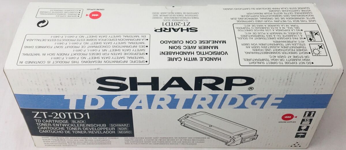 Sharp ZT-20TD1 Original Toner For Sharp Z20/Z21T/Z23/Z25/Z26 Sharp ZT-20TD1 Original Toner For Sharp Z20/Z21T/Z23/Z25/Z26