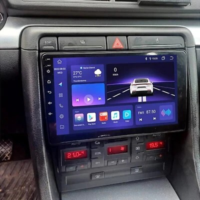 ESSGOO Für Audi A4 S4 RS4 B6 B7 SEAT EXEO Android 14 Autoradio GPS NAVI 2+32G Carplay