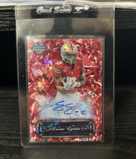 2024 Bowman U Chrome Sapphire Selections Red Auto /5 #SS-EE Emeka Egbuka Ohio St