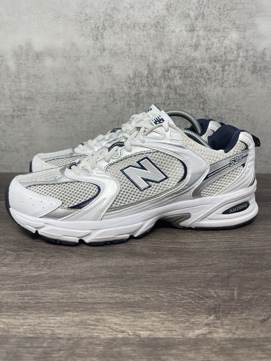 New Balance 530 Mens 8.5 Running Shoe Trainer Mesh White New Balance 530 Mens 8.5 Running Shoe Trainer Mesh White