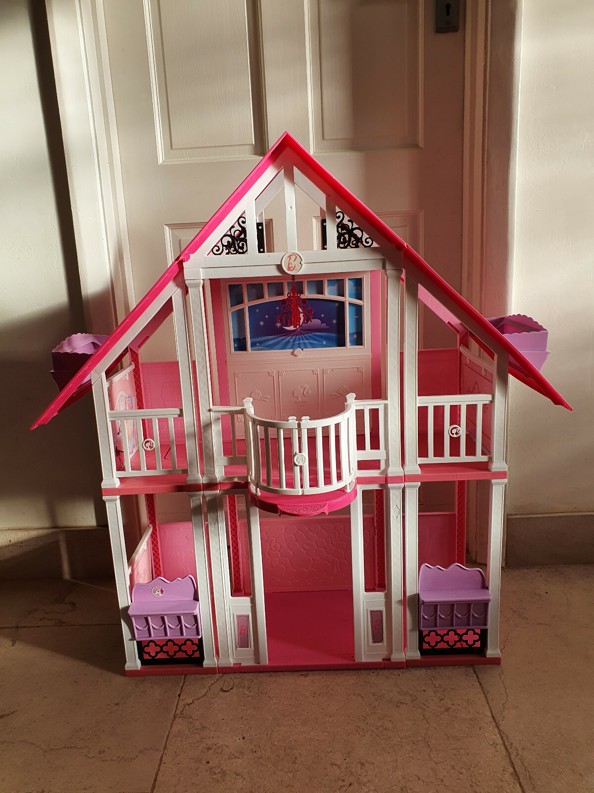 Doll Houses Casita De Juguete Usada Casa De La Barbie Usada