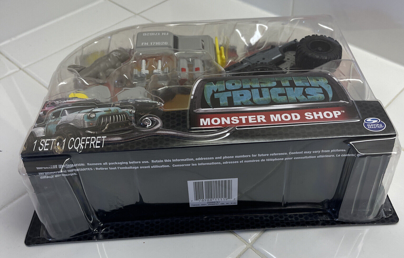 Monster Trucks Monster Mod Shop Modified Terravex Truck 164 Playset Damaged  Package Spin Master - ToyWiz