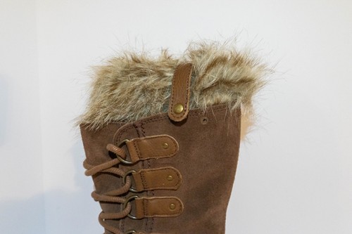 Sorel Joan of Arctic Umber Red Dahlia Waterproof Snow Boots Sz 6 NL 2429-261 - Picture 8 of 11