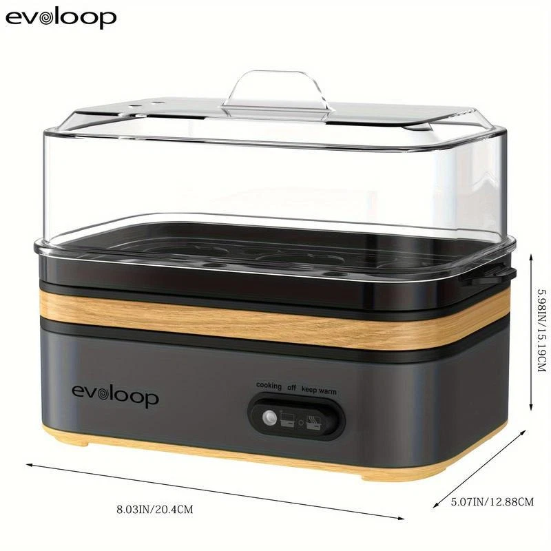 6-Cup BPA-Free Electric Egg Cooker for Perfect Hard Boiled Eggs
