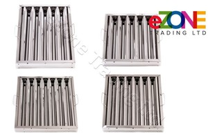 Canopy Baffle Grease Filters Stainless Steel Commercial Kitchen