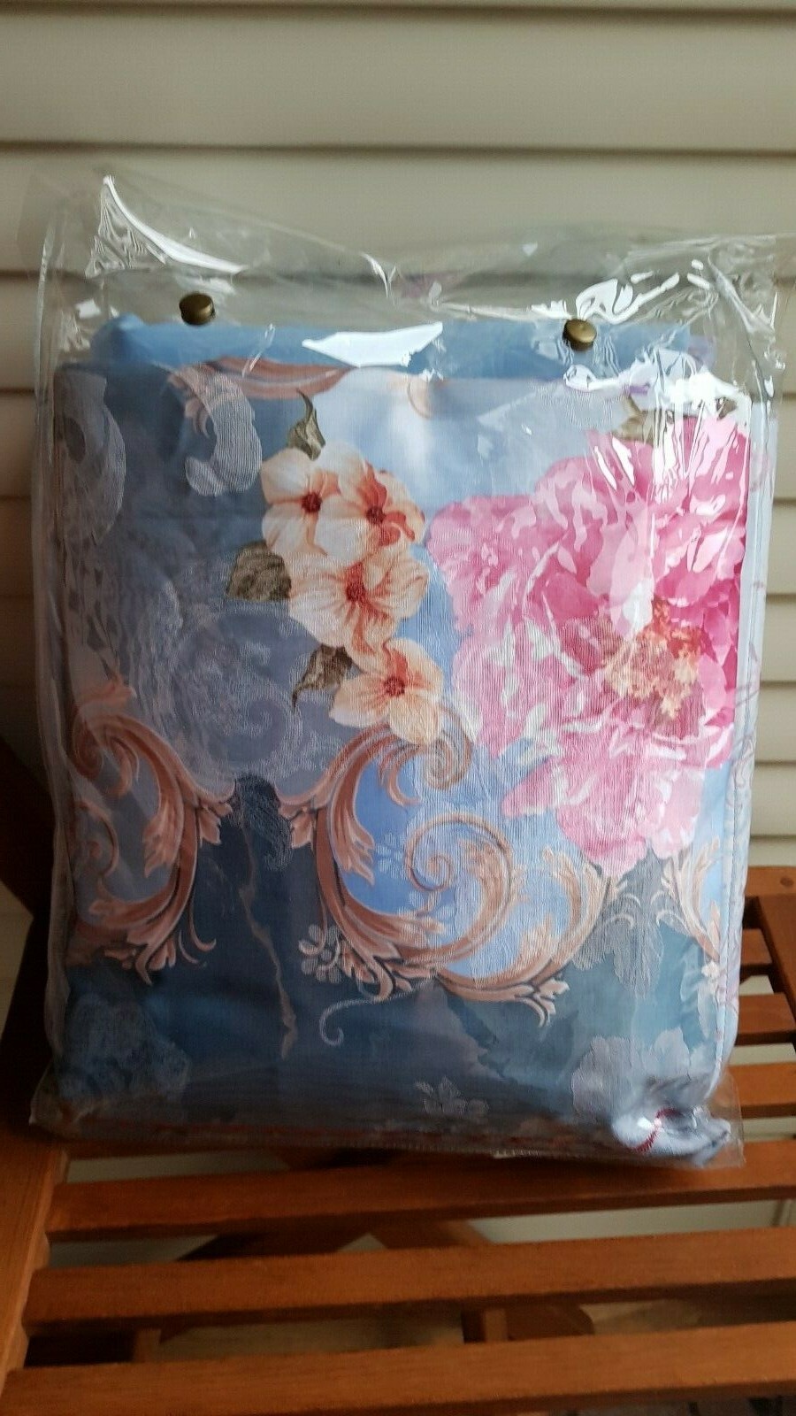 100 cotton jacquard sateen queen size bed duvet set + flat sheet NWOT