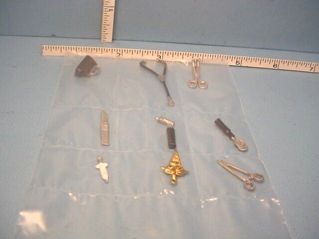 Miniature Medical Instruments (9 diff) Reynolds Non-Working 1/12th Sc ...