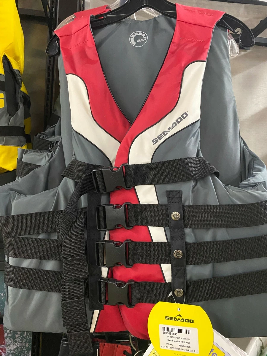 SEA DOO MOTION PFD JACKET XXL 2XL LIFE VEST PWC