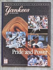 1988 New York Yankees Official Yearbook  Pride and Power