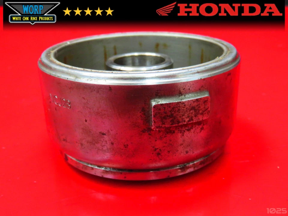 GENUINO OEM 2001 HONDA CR125R VOLANTE ROTOR VOLANTE MAGNETO 31100-KZ4-J30 Foto 4 de 4