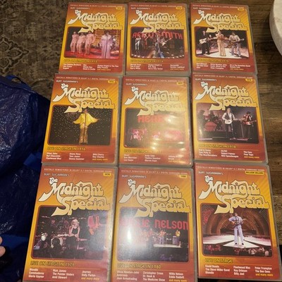 The Midnight Special Legendary Performance DVD Lot of 9 from 1973-1980