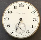 Antique 1918 Waltham 1894 235 Pocket Watch Movement Parts/Repair 12s 17j USA