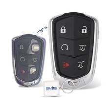 Key Fob Shell Replacement Fits for Escalade ESV 2015 2016 2017 ...