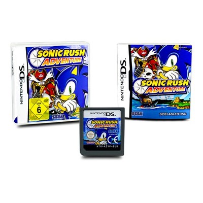 Nintendo DS Spiel Sonic Rush Adventure in OVP mit Anleitung