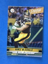 2019 Panini Prestige Xtra Points Green #60 Vance McDonald Pittsburgh Steelers