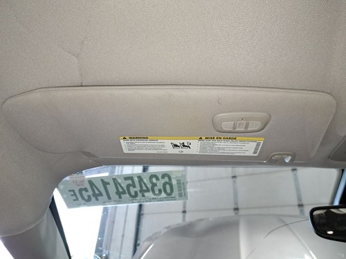 Lh Driver Side Sun Visor/Sunvisor 2017 Pacifica Sku#4202659