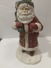 Vintage D. MORGAN SIGNATURE Figurine, Series 1 # 124 of 6000 "Father Christmas"
