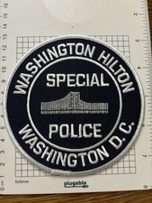 Special Police Washington Hilton Washington D.C. 5in patch