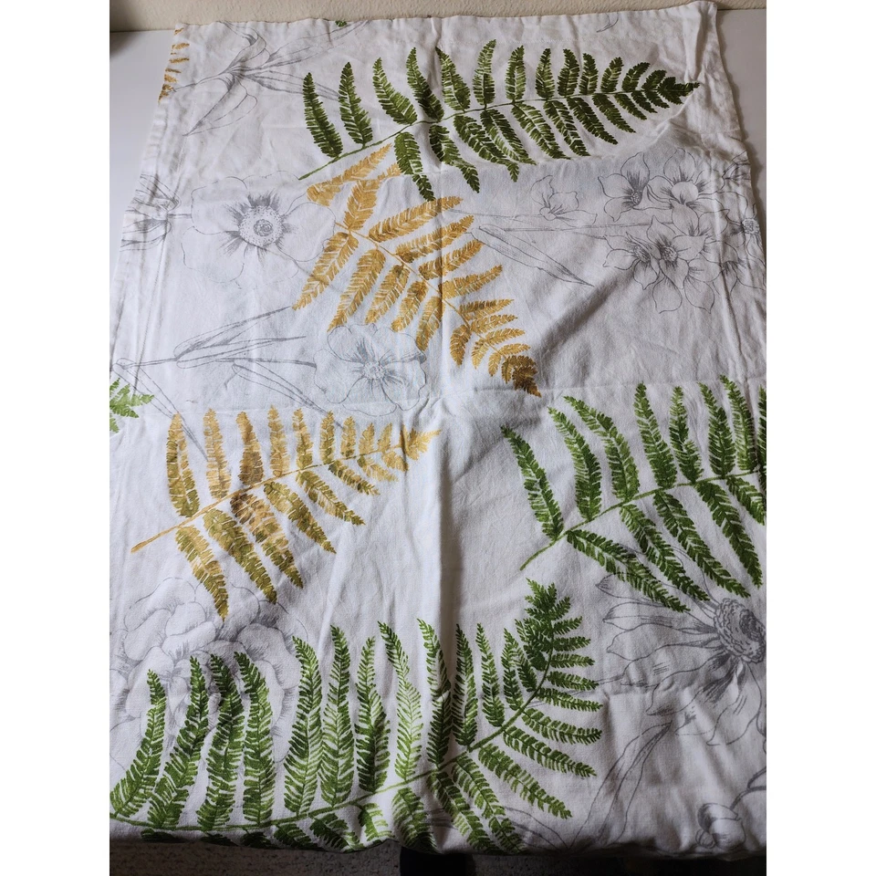 SOUTHERN LIVING Autumn Leaf Linen Blend STANDARD Pillow Shams - set of 2 - Image 3 of 4