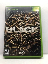 Black (Microsoft Xbox, 2006) Complete Tested Working - Free Ship