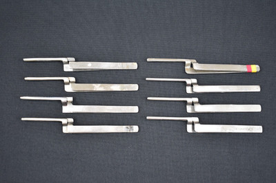 SET of 8 Dental Paper Articulating Forceps Instruments