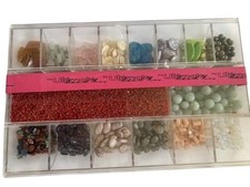 The Ultimate Bead Box For Jewelry Making Stone Glass Shells Set Organizer