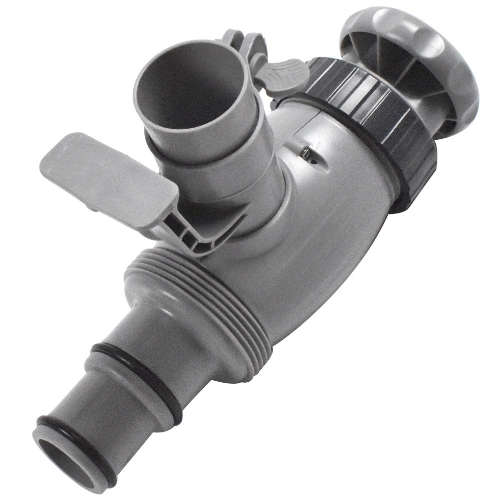 For Above Ground Swimming Pool Hose Adapter & Plunger Valve Kit - 2 Pack